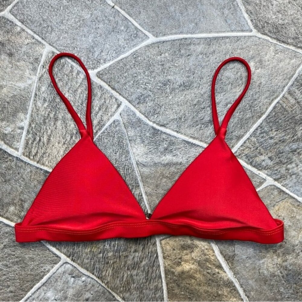 SHEIN Triangle Bikini Top